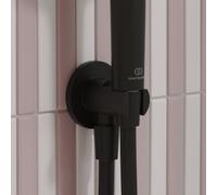 Ideal Standard Basento Raccord mural coudé avec support, BE723XG,