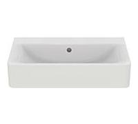 Ideal Standard bassin Connect Cube E810401 65 x 46 cm, blanc, sans trou de robinetterie, avec trop - plein