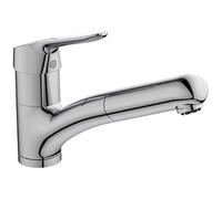Ideal Standard CeraFlex - Robinetterie d’évier avec douchette extractible, BlueStart, chrome BC144AA