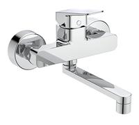 Ideal Standard Mitigeur d'évier CeraPlan BD341AA chromé montage mural pivotant saillie 198 mm