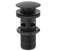 Ideal Standard push open valve E1482XG pour Waschtische avec trop-plein, Silk Noir