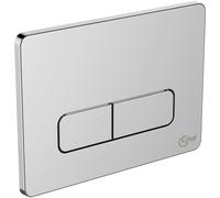 Ideal Standard bouton de chasse d'eau pour WC chrome brillant W3709AA