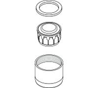 Ideal Standard buse neoperl M22X1 -B- IG, chromé A960996AA chromé