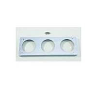 Ideal Standard cadre d'entretoise Archimodule A963766AA pour rosace 3 trous, 10 mm, chromé