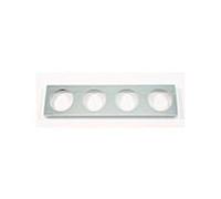 Ideal Standard cadre d'entretoise Archimodule A963767AA pour rosace 4 trous, 10 mm, chromé