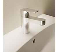 Ideal Standard Cerabase H80 mitigeur lavabo BD077AA chromé , avec valve push-open, saillie 106 mm