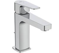 Ideal Standard Cerafine D Mitigeur Lavabo Salle de bain + Vidage Bonde Tirette Métal + Blue Start Economie d'eau EasyFix Chrome BC689AA