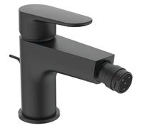 Ideal Standard Mitigeur de bidet Cerafine O BC705XG – bonde à tirette, saillie 132 mm, Silk Noir