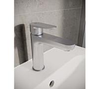 Ideal Standard Cerafine O mitigeur lavabo BD131SI H120, avec valve push-open, argent