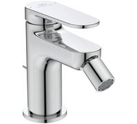 Ideal Standard Cerafine O Nuovo Robinet bidet, Hauteur bec 68 mm, 3,8l/min, design arrondi, installation simple Easy Fix - Chrome (48x147x121mm)