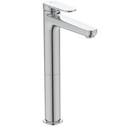 Ideal Standard Cerafine O Nuovo Robinet lavabo, Hauteur bec 247 mm, 3,8l/min, vidage Push-Pull, FirmaFlow, BlueStart - Chrome (48x184,5x292mm)