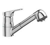 Ideal Standard CeraFit mitigeur de cuisine BC146AA avec douchette extractible, chromé