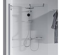 Ideal Standard CeraTherm - Set de douche sans mitigeur, diamètre 26 cm, 2 jets, chrome BD747AA