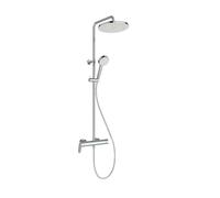 Ideal Standard CeraFlow T25N - Set de douche avec mitigeur, diamètre 26 cm, 2 jets, chrome A8526AA