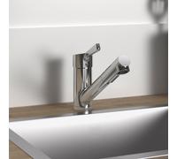 Ideal Standard Ceralife - Mitigeur d'évier avec douchette extractible, BlueStart, chrome BE245AA