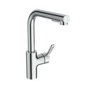 Ideal Standard Ceralife - Mitigeur d'évier avec douchette extractible, chrome BE244AA