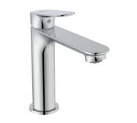 Ideal Standard Ceralife O - Mitigeur de lavabo avec bonde Click-Clack, BlueStart, chrome BE100AA