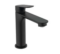 Ideal Standard Ceralife O - Mitigeur de lavabo avec bonde ClickClack, BlueStart, noir mat BE100XG