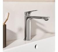 Ideal Standard Ceralife O - Mitigeur de lavabo avec bonde Click-Clack, BlueStart, chrome BE100AA