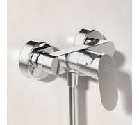 Mitigeur de douche Ideal Standard Ceralife O BE028AA, montage en surface, chromé