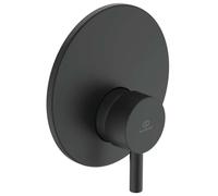 Ideal Standard CeraLine - Mitigeur de douche encastré avec corps, noir A6940XG