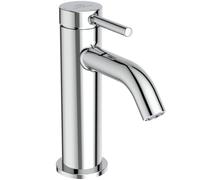 Ideal Standard - Ceraline, mitigeur monocommande salle de bain, robinet de lavabo avec cartouche FirmaFlow, système BlueStart, Easyfix, bonde Click-Clack, chromé