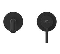 Ideal Standard Mitigeur de lavabo encastré Ceraline Nuovo BD848XG 2 trous Noir soyeux