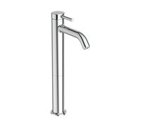 Ideal Standard Mitigeur de lavabo Ceraline Nuovo BD762AA BlueStart Chrome sans vidage, base allongée