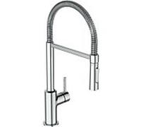Ideal Standard Mitigeur d'évier Ceralook BC302AA – semi-pro, BlueStart, bec pivotant, chrome