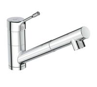 Ideal Standard - Mitigeur de cuisine CeraLook BC294AA, douchette extractible BlueStart chrome