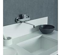 Ideal Standard Ceraplan mélangeur de cuisine BD340AA montage mural, saillie 238mm, chrome