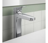 Ideal Standard - Mitigeur de lavabo CeraPlan BD238AA - Bec haut chromé, vidage inclus