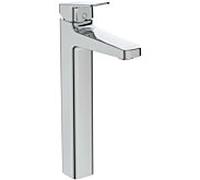Ideal Standard CeraPlan mitigeur lavabo BD238AA projection 138mm, avec base allongée, chromé, avec métal garniture de vidange