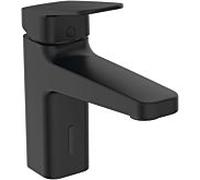 Ideal Standard CeraPlan mitigeur lavabo BD283XG sans garniture de vidange , 6V, avec valve push-open, noir soie