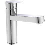 Ideal Standard - Ceraplan, Mitigeur monocommande pour évier de cuisine, Bouche moyenne tubulaire pivotante, Chromé