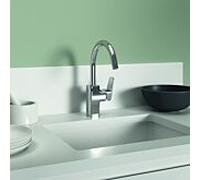 Ideal Standard Ceraplan robinet de cuisine BD335AA chromé , basse pression, avec bec de tuyau