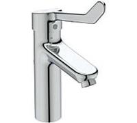 Ideal Standard CeraPlus 2 Grande mitigeur lavabo BC105AA, chromé , avec chromé métal, avec levier pour clinique