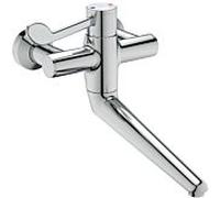 Ideal Standard CeraPlus 2 thermostatique de lavabo mural A6704AA non verrouillable, DN 15, saillie 356 mm, chromé