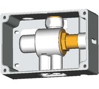 Ideal Standard CeraPlus - Boîte de connexion thermostatique pour mélange de température (utilisation avec toutes les piles du capteur), neutre A3813NU