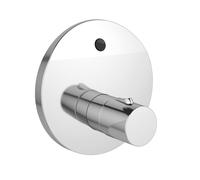 Ideal Standard CeraPlus - Mitigeur de douche à capteur pour montage encastré, contrôle de la température sur le corps du mitigeur (réseau 230 V), chrome A6156AA