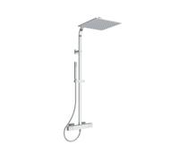 Ideal Standard Ceratherm C100 - Ensemble de douche avec thermostat, 30x30 cm, chrome A7542AA