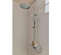 Ideal Standard Ceratherm S200 - Set de douche avec thermostat, diamètre 25 cm, 3 jets, chrome A7331AA