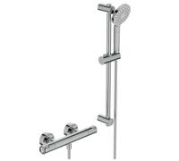 Ideal Standard CeraTherm - Colonne de douche T50 avec thermostat, 3 jets, chrome A7217AA