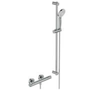 Ideal Standard CeraTherm - Colonne de douche T50 avec thermostat, 3 jets, chrome A7218AA