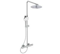 Ideal Standard CeraTherm - Ensemble de douche avec thermostat, diamètre 25 cm, 3 jets, chrome A7704AA