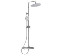 Ideal Standard Ceratherm ensemble de douche mural avec thermostat avec douche pluie chrome A7565AA