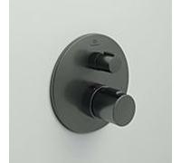Ideal Standard Ceratherm Kit de montage final T100 A5813A5 pour thermostat simple encastrable, kit 2, gris magnétique