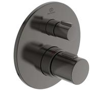 Ideal Standard CeraTherm - Mitigeur de douche thermostatique encastré, Magnetic Grey A5813A5