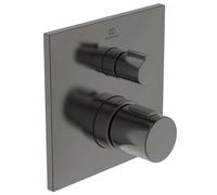Ideal Standard CeraTherm - Mitigeur de douche thermostatique encastré, Magnetic Grey A6956A5