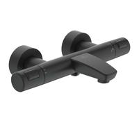 Ideal Standard Ceratherm thermostatique de bain T25 Silk noir, en saillie